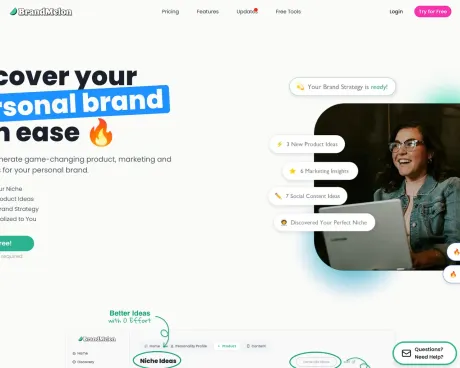 BrandMelon screenshot