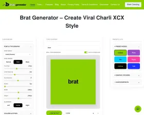 Brat Generator screenshot