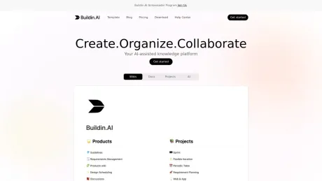 Buildin.AI screenshot