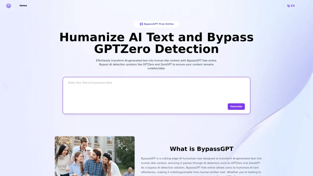 BypassGPT.co: Free AI Text Humanizer