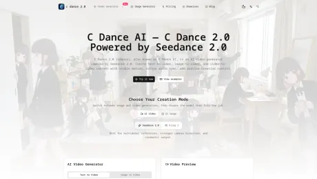 c dance ai screenshot