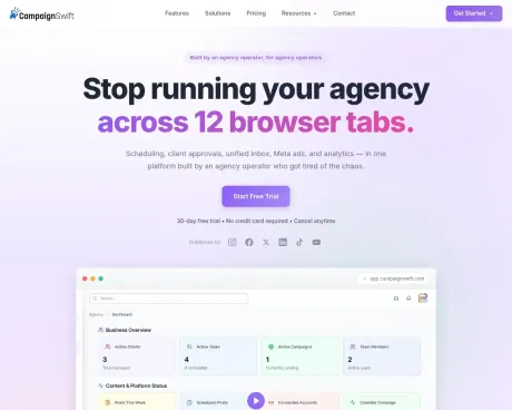 CampaignSwift screenshot
