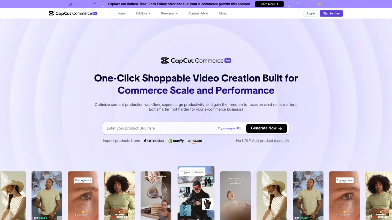 CapCut Commerce Pro