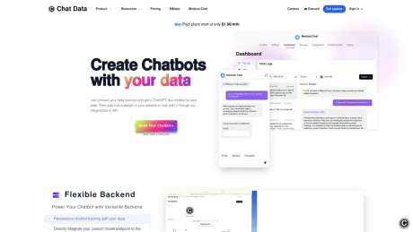 Chat Data screenshot