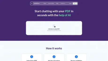 Chat PDF Free screenshot