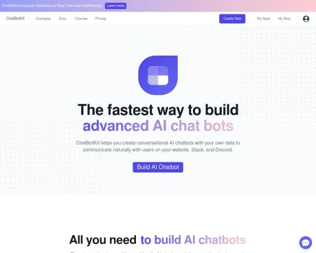 ChatBotKit screenshot