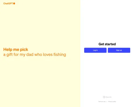 ChatGPT screenshot