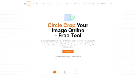 Circle Crop Image screenshot