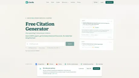 CiteMe screenshot