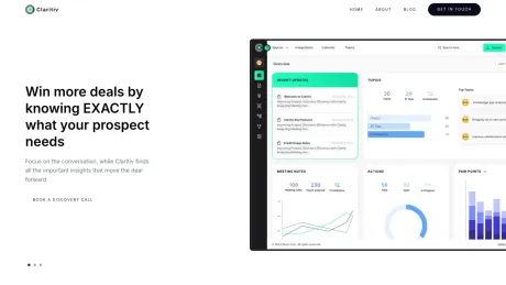 Claritiv screenshot