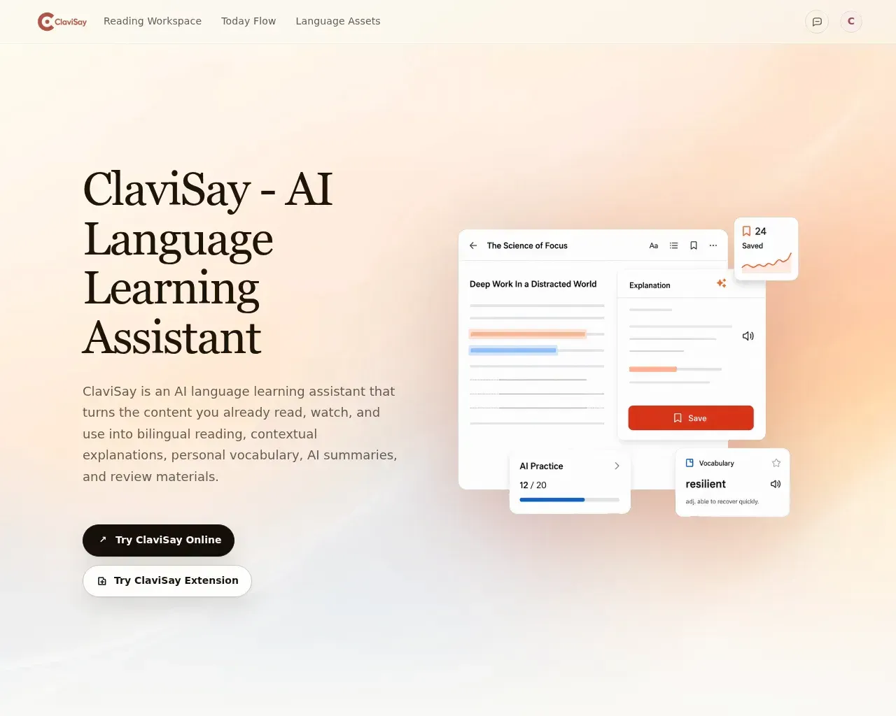 ClaviSay