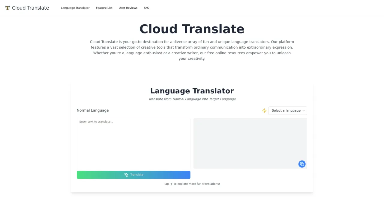 Cloud Translate