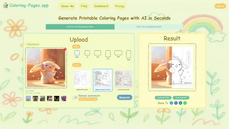 Coloring-Pages.app screenshot