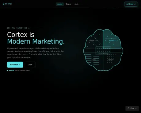 Cortex screenshot