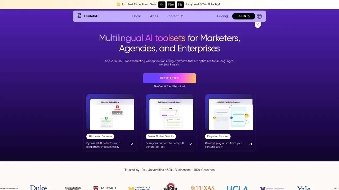 CudekAI Multilingual Tool