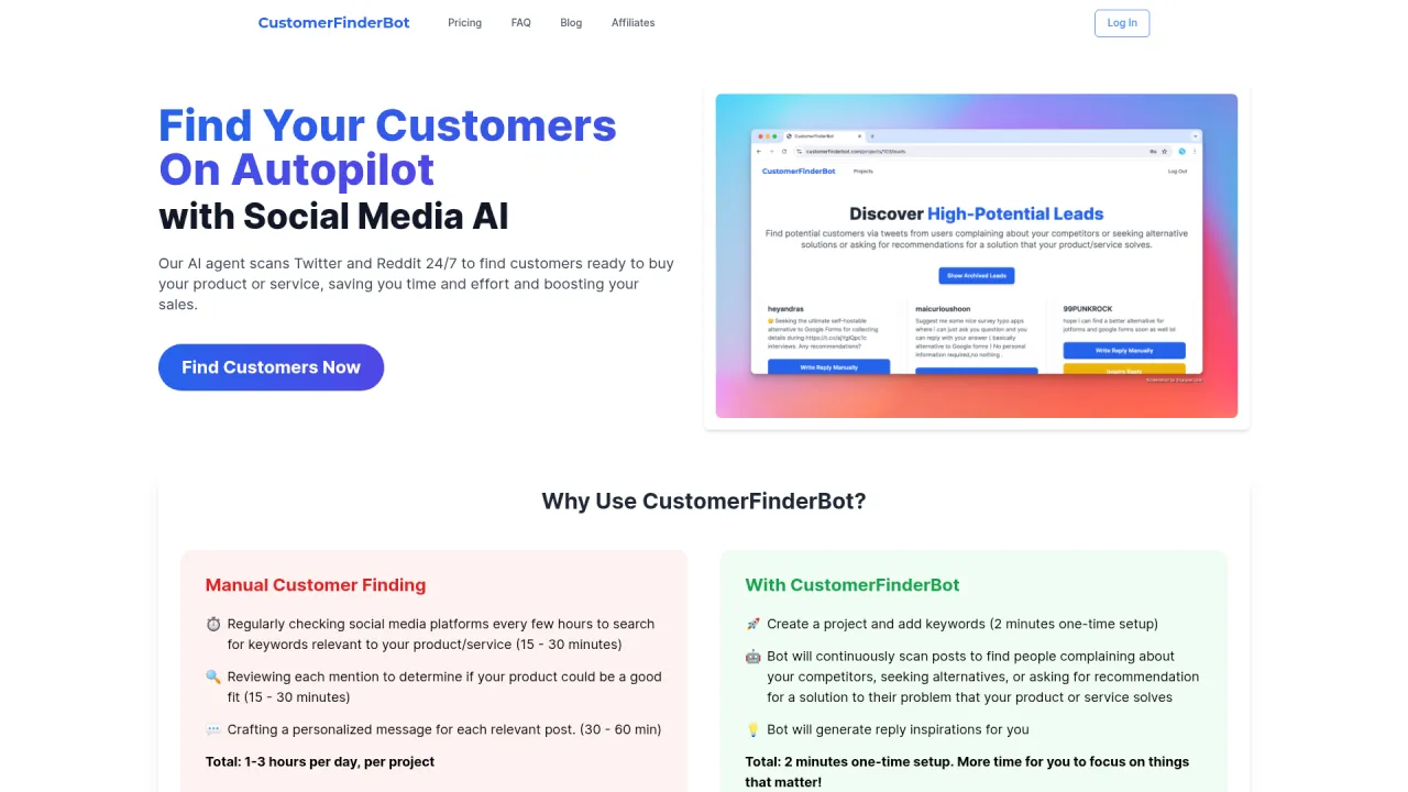 CustomerFinderBot