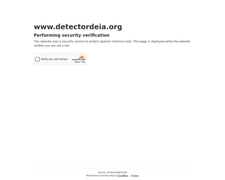 Detectordeia screenshot