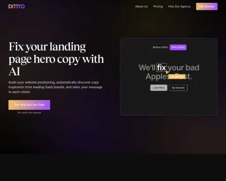 Dittto AI screenshot