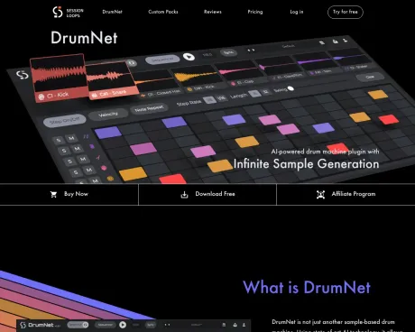 DrumNet screenshot