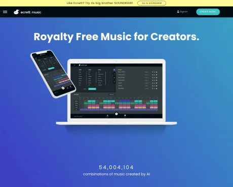 Ecrett Music screenshot