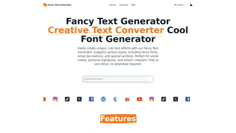 Fancy Text Generator screenshot