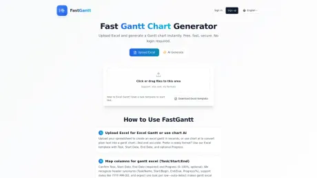 FastGantt screenshot