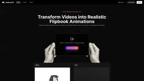 Flipbook3D screenshot