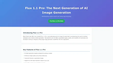FLUX 1.1 Pro screenshot