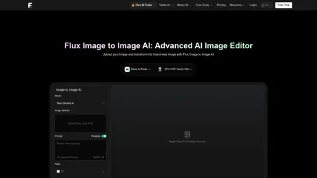 Flux AI Image to Image screenshot