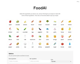 FoodAI screenshot