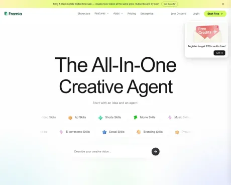 Framia screenshot