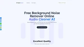 Free AI Audio Cleaner Online screenshot