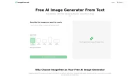 Free AI Image Generator Imagefree screenshot
