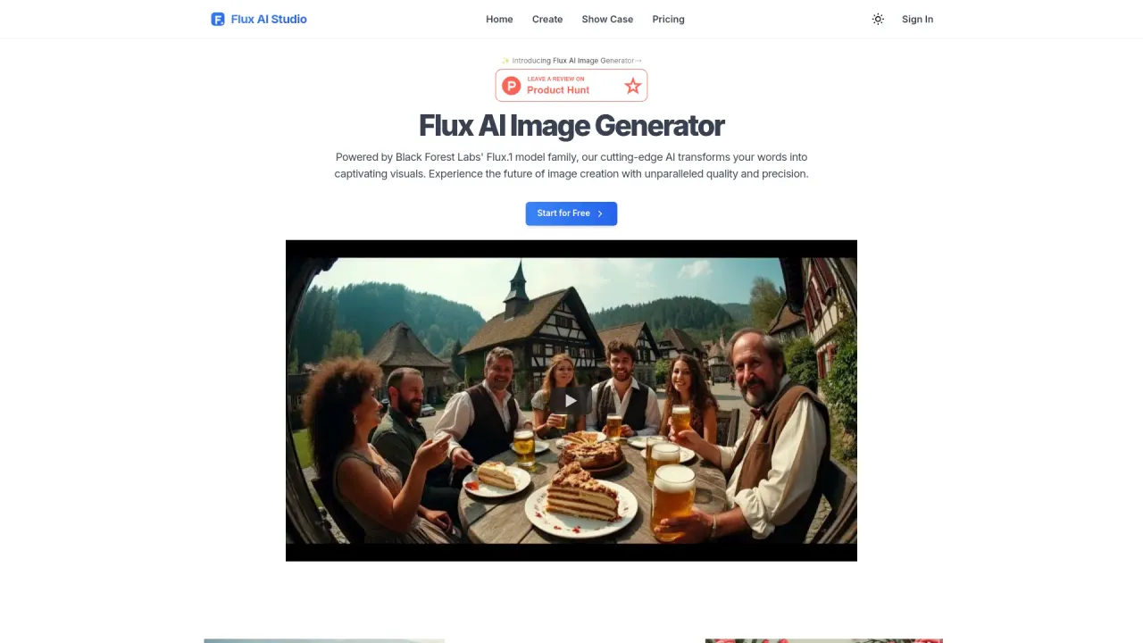 Free Flux AI Image Generator