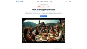 Free Flux AI Image Generator screenshot