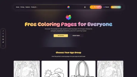 Free Printable Coloring Pages screenshot