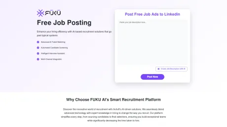 FuKu AI - Free Job Posting screenshot