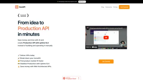 GenAPI.co screenshot