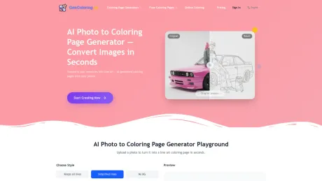 GenColoring AI screenshot
