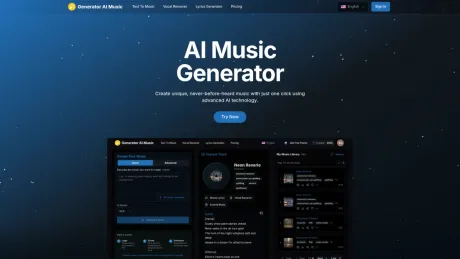 Generator AI Music Free Online screenshot