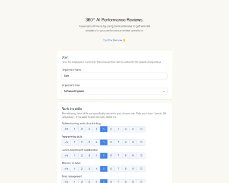 Geniusreview screenshot