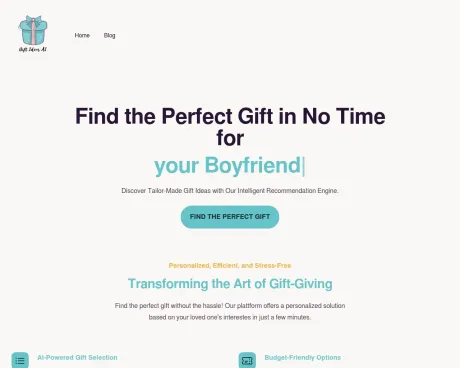Gift Ideas AI screenshot