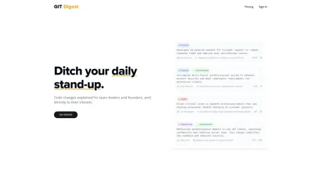 Git Digest screenshot
