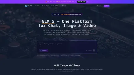 GLM 5 screenshot