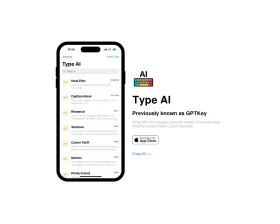 Type AI screenshot