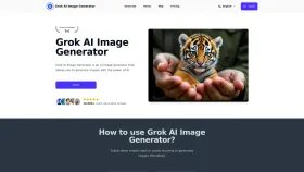 Grok 2.0 AI Image Generator screenshot