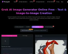 Grok AI Image Generator screenshot