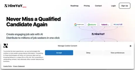 HireYaY screenshot