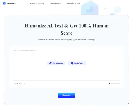 Humanize AI screenshot