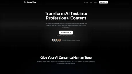 HumanTone screenshot